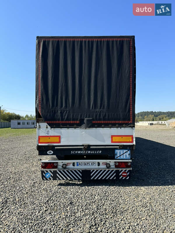 Бортовой полуприцеп Schwarzmuller SPA 2012 в Иршаве