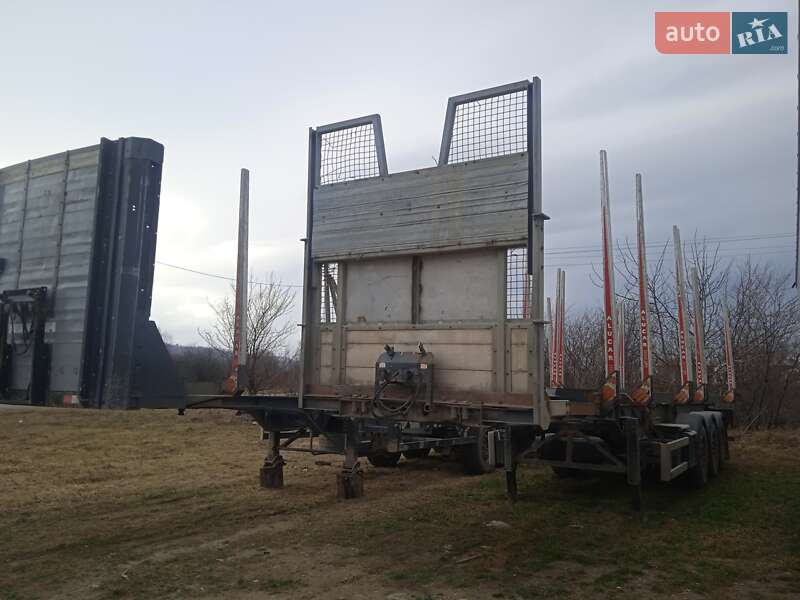 Лесовоз / Сортиментовоз - полуприцеп Schwarzmuller SPA 2000 в 