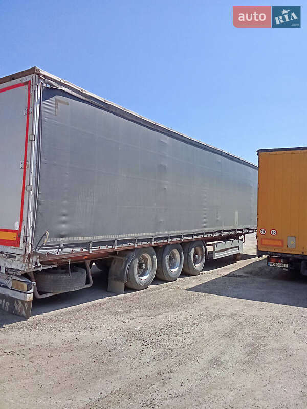 Тентований борт (штора) - напівпричіп Schwarzmuller SPA 2000 в Жидачові