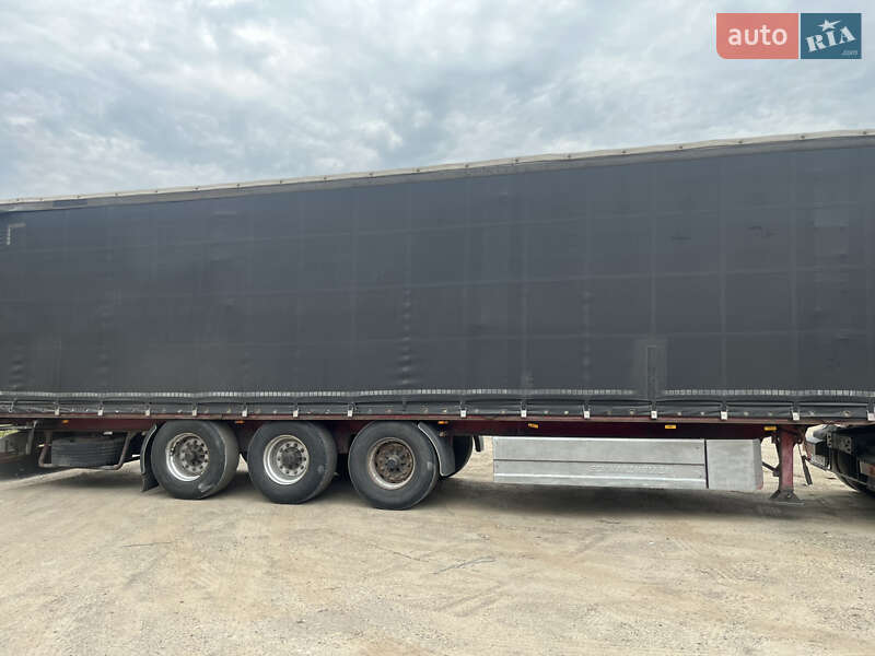 Тентований борт (штора) - напівпричіп Schwarzmuller SPA 2000 в Жидачові