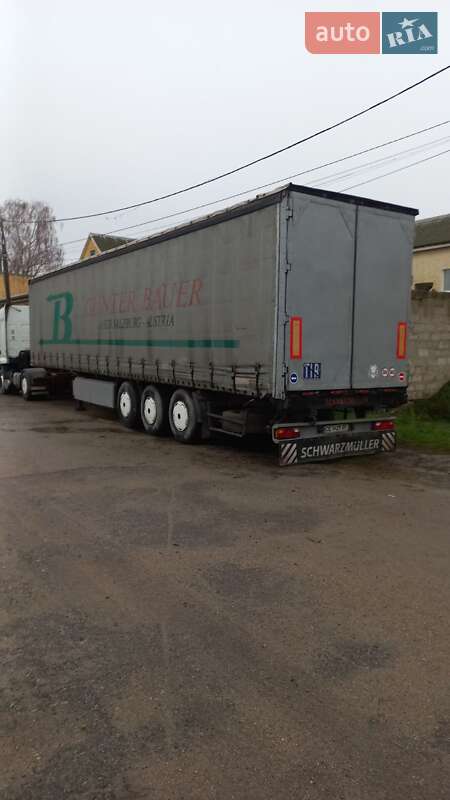 Тентованный борт (штора) - полуприцеп Schwarzmuller SPA 1998 в Кропивницком фото 7 Тентованный борт (штора) - полуприцеп Schwarzmuller SPA 1998 в Кропивницком