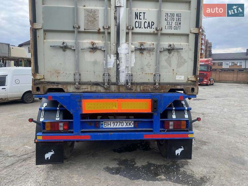 Контейнеровоз полуприцеп Schweriner PS24 1993 в Хмельницком фото 2 Контейнеровоз полуприцеп Schweriner PS24 1993 в Хмельницком