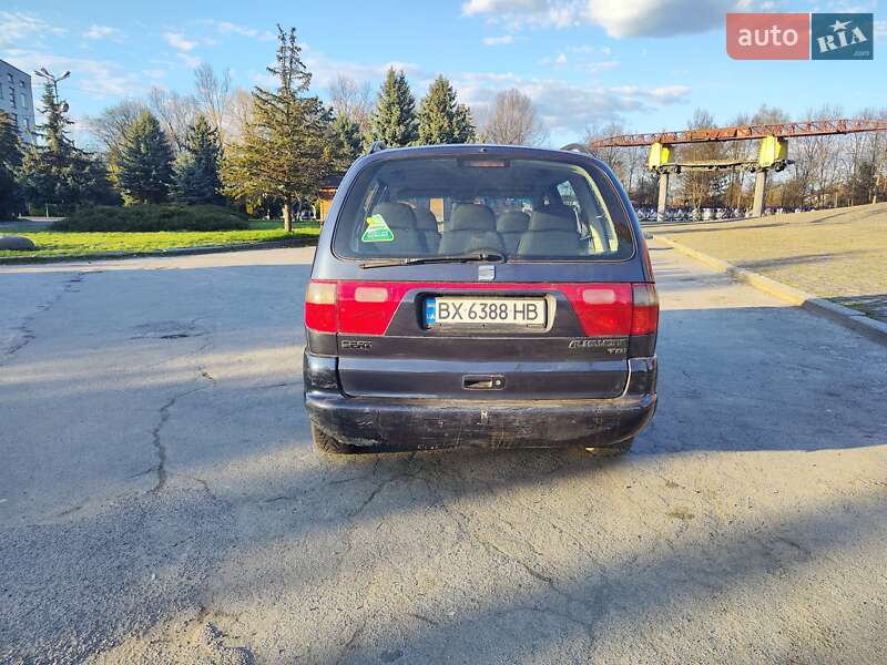 Минивэн SEAT Alhambra 1997 в Шепетовке фото 6 Минивэн SEAT Alhambra 1997 в Шепетовке