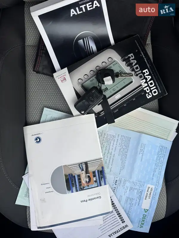 Минивэн SEAT Altea 2009 в Звенигородке документ