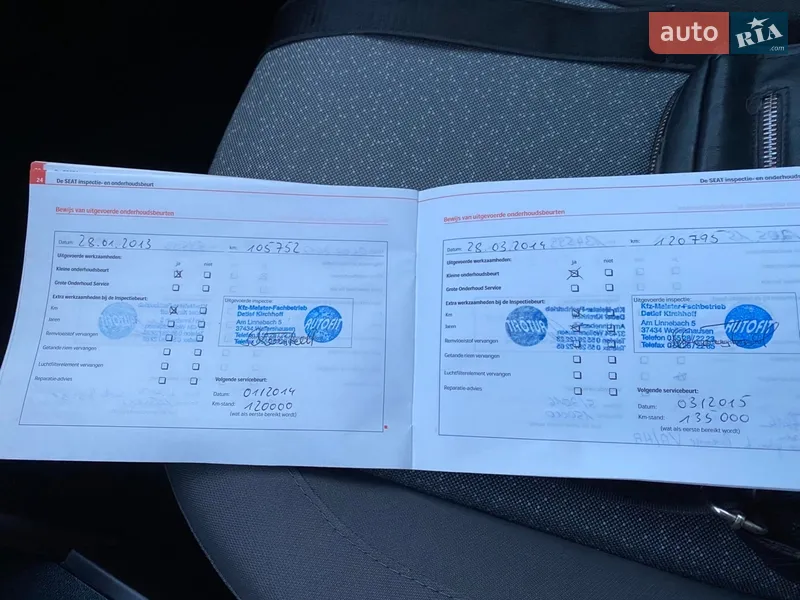 Минивэн SEAT Altea 2006 в Луцке документ