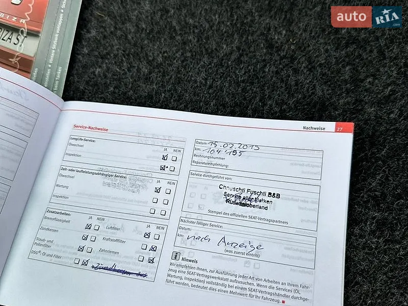 Универсал SEAT Ibiza ST 2011 в Львове документ