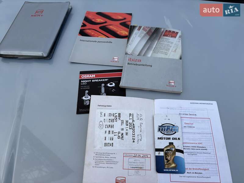 Хэтчбек SEAT Ibiza 2004 в Киеве