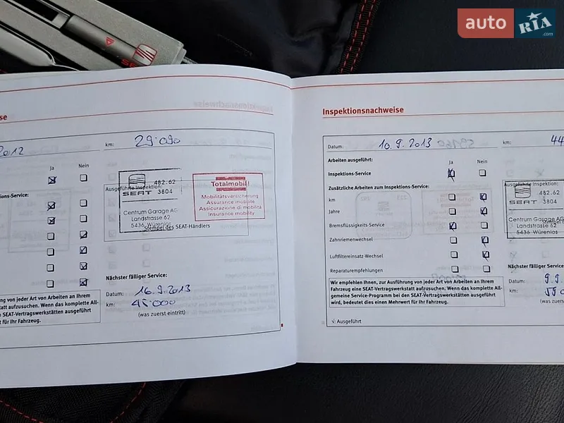 Хэтчбек SEAT Ibiza 2010 в Львове документ