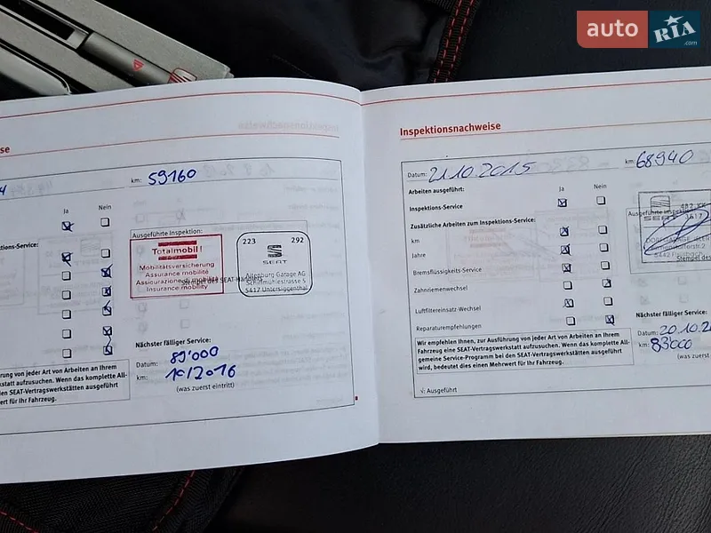 Хэтчбек SEAT Ibiza 2010 в Львове документ