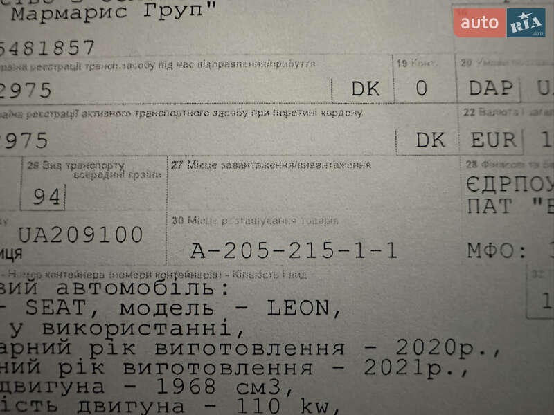 Универсал SEAT Leon 2021 в Луцке