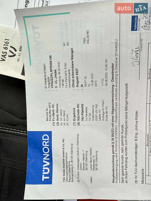 Универсал SEAT Leon 2022 в Луцке