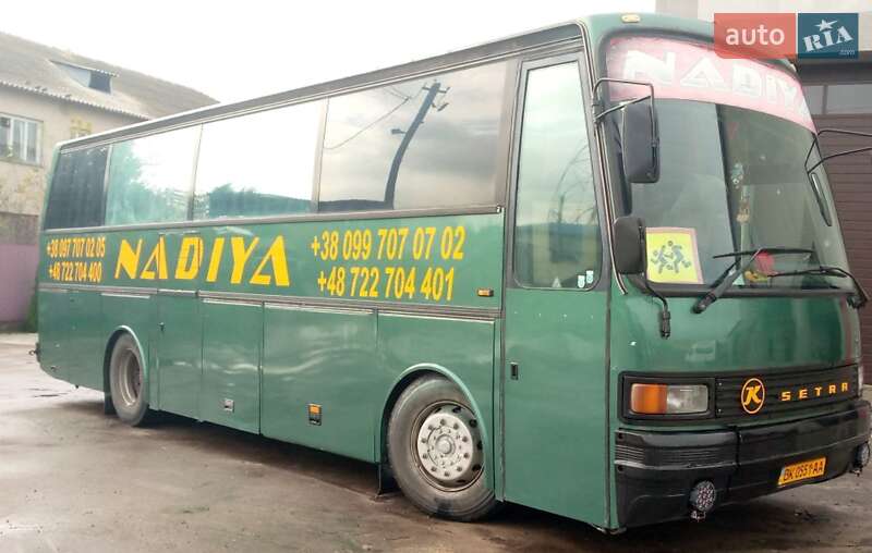 Туристичний / Міжміський автобус Setra 211-H 1990 в 
