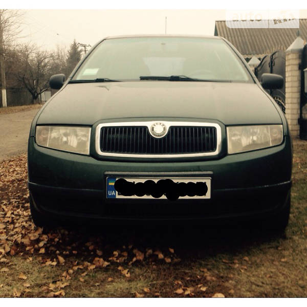 Хэтчбек Skoda Fabia 2002 в Полтаве