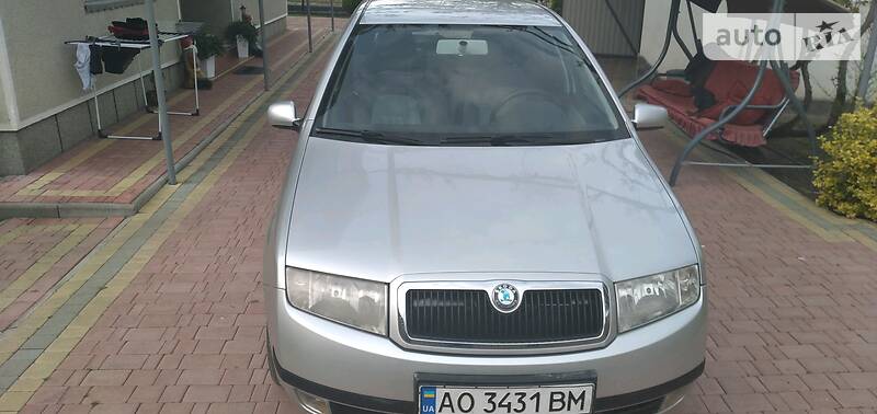 Хэтчбек Skoda Fabia 2002 в Тячеве