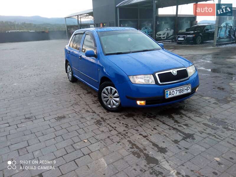 Хетчбек Skoda Fabia 2002 в Тячеві