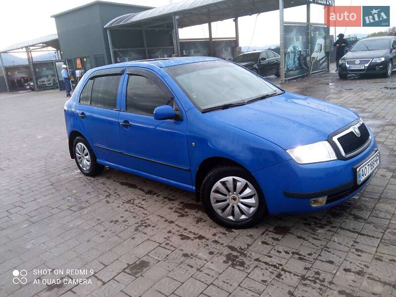 Хетчбек Skoda Fabia 2002 в Тячеві