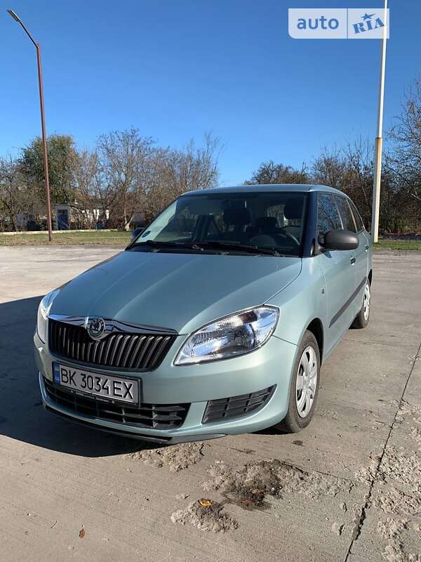 Универсал Skoda Fabia 2010 в Вишневом