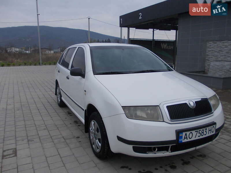 Універсал Skoda Fabia 2002 в Виноградові