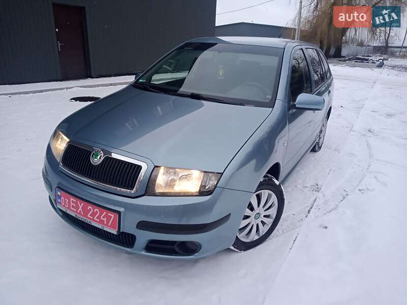 Універсал Skoda Fabia 2007 в Тернополі