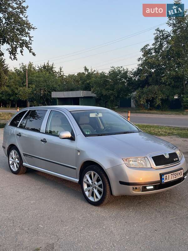 Универсал Skoda Fabia 2001 в Монастырище