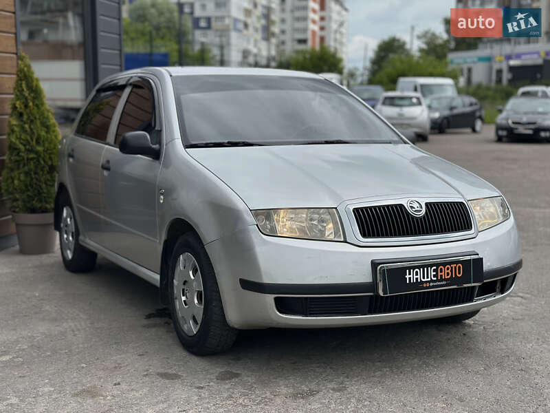 Хетчбек Skoda Fabia 2002 в Шептицькому