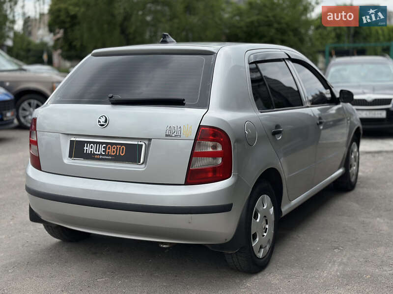 Хетчбек Skoda Fabia 2002 в Шептицькому