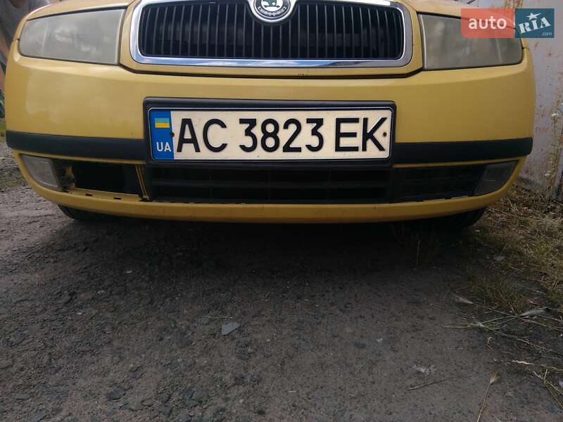 Хэтчбек Skoda Fabia 2000 в Луцке