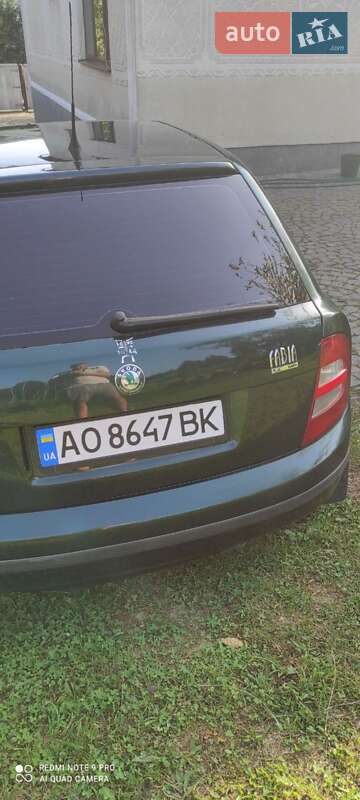 Універсал Skoda Fabia 2001 в Ужгороді