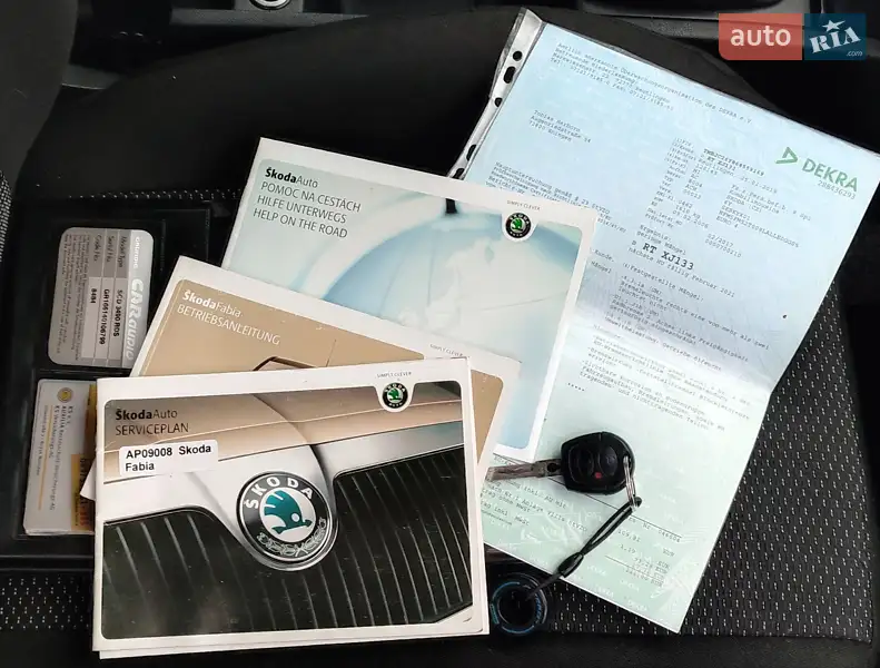 Универсал Skoda Fabia 2006 в Каменец-Подольском документ