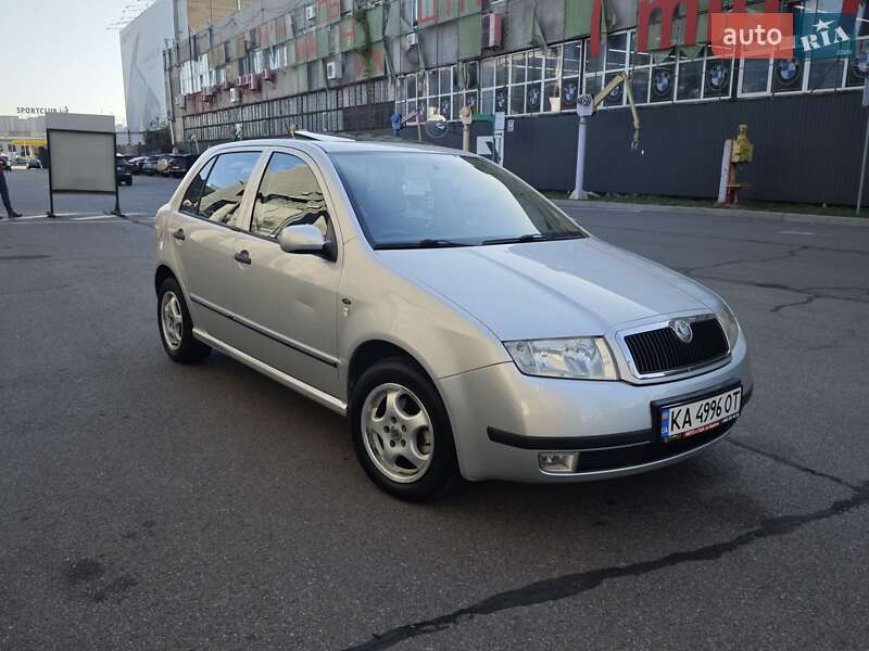 Хетчбек Skoda Fabia 2001 в Києві