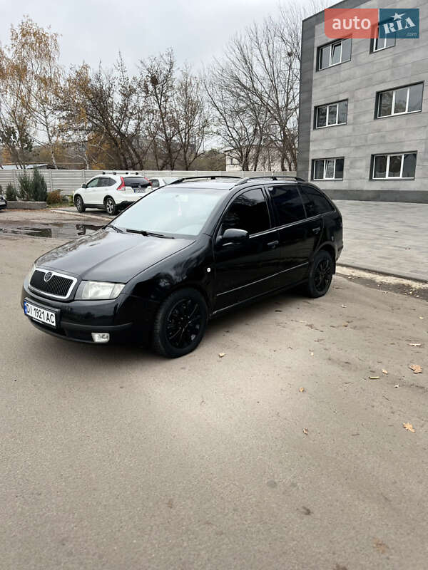 Универсал Skoda Fabia 2002 в Харькове