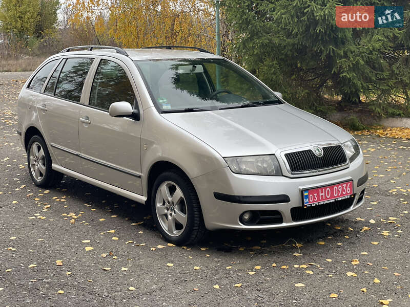 Универсал Skoda Fabia 2007 в Корсуне-Шевченковском