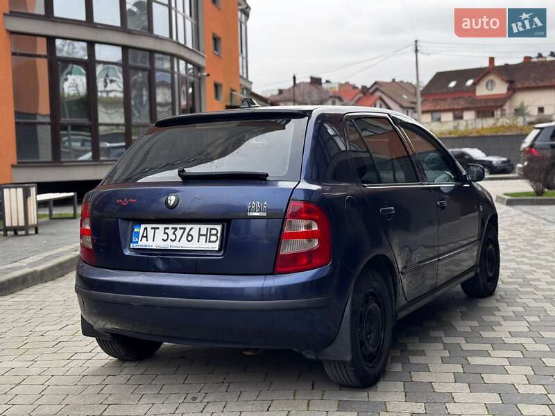 Хетчбек Skoda Fabia 2001 в Івано-Франківську