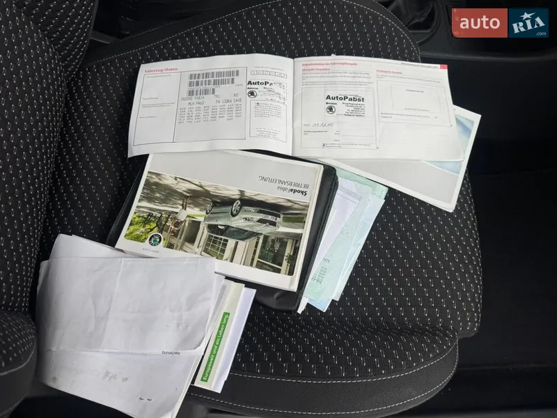 Хетчбек Skoda Fabia 2011 в Білій Церкві документ