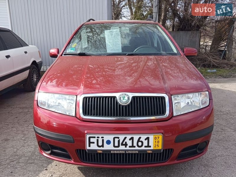 Універсал Skoda Fabia 2005 в Чернівцях фото Універсал Skoda Fabia 2005 в Чернівцях