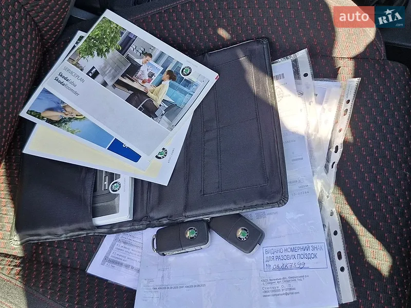 Универсал Skoda Fabia 2011 в Староконстантинове документ