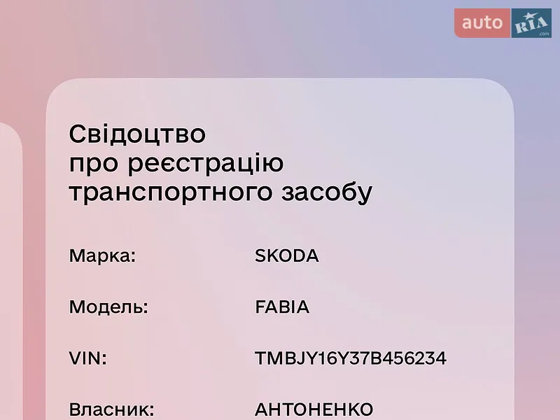 Skoda Fabia 2007