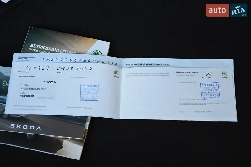 Внедорожник / Кроссовер Skoda Kodiaq 2021 в Дрогобыче документ