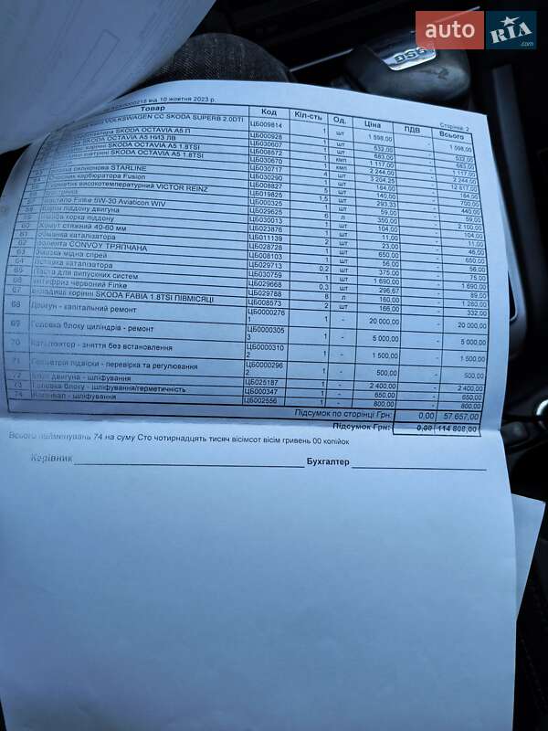 Універсал Skoda Octavia 2010 в Тернополі фото 65 Універсал Skoda Octavia 2010 в Тернополі