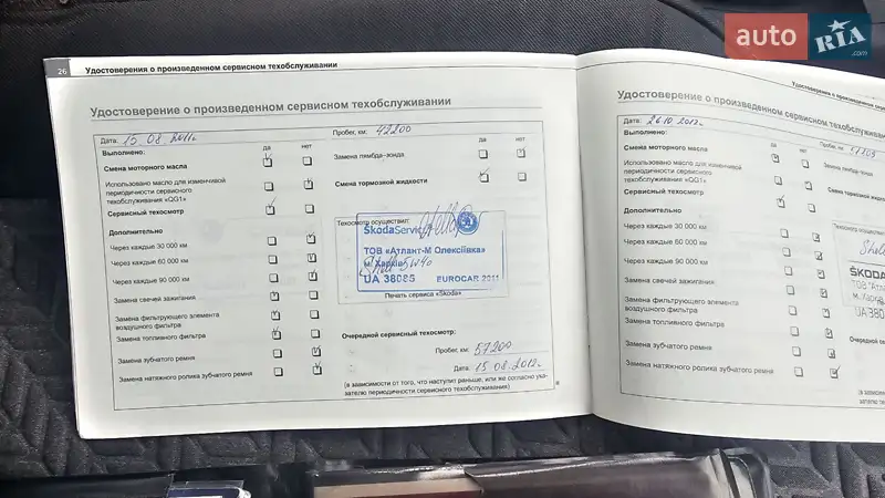 Лифтбек Skoda Octavia 2004 в Полтаве документ