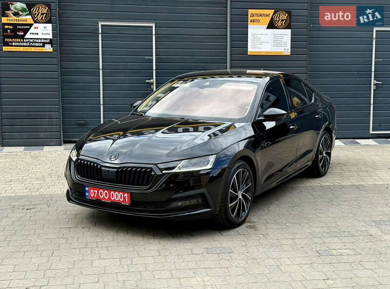 Лифтбек Skoda Octavia 2022 в 