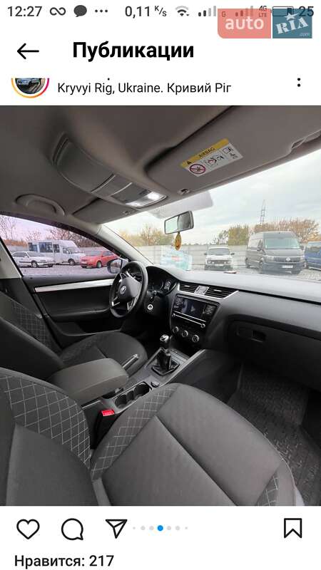 Ліфтбек Skoda Octavia 2017 в Кривому Розі фото 7 Ліфтбек Skoda Octavia 2017 в Кривому Розі