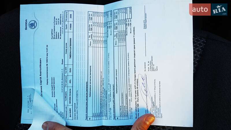 Ліфтбек Skoda Octavia 2006 в Полтаві