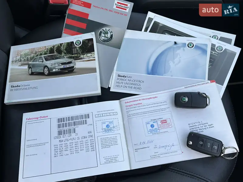 Универсал Skoda Octavia 2011 в Луцке документ 3 фото Универсал Skoda Octavia 2011 в Луцке документ