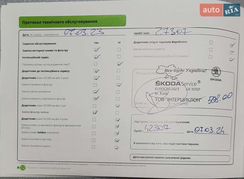 Ліфтбек Skoda Octavia 2021 в Києві