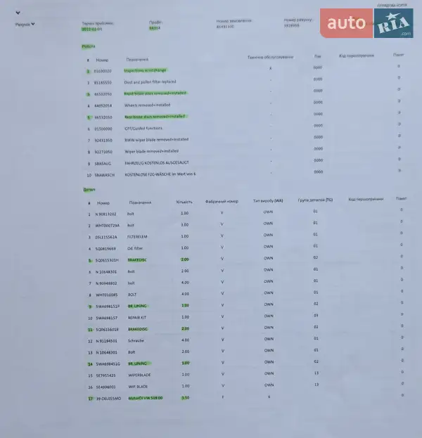 Универсал Skoda Octavia 2020 в Виннице документ