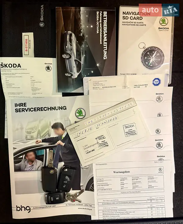 Универсал Skoda Octavia 2018 в Стрые документ