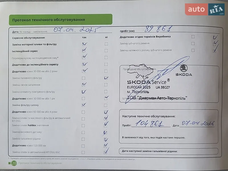 Лифтбек Skoda Octavia 2021 в Киеве документ