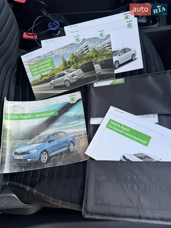 Лифтбек Skoda Rapid 2013 в Днепре документ