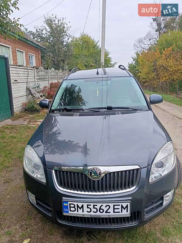 Микровэн Skoda Roomster 2008 в Лебедине